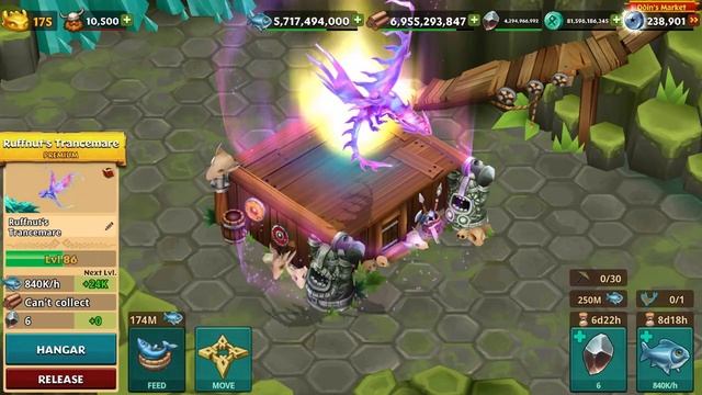 Ruffnut's Trancemare — Premium Flightmare Level 175 Titan Mode | Dragons: Rise of Berk смотреть онлайн