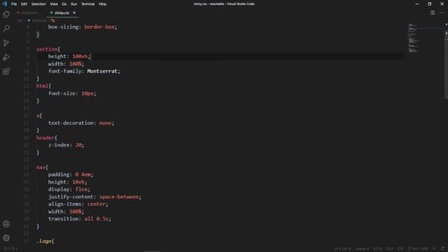Sticky navbar using html css javascript| navigation bar color change on scroll | imakedesigneasy смотреть онлайн