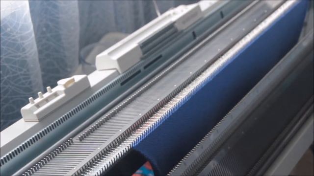 Джемпер. Часть 2. Спинка. Машинное вязание. смотреть онлайн