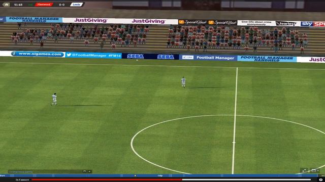 FM 14 Поднимаем Leeds United Capital One Cup смотреть онлайн