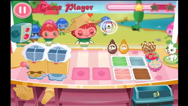 Strawberry Shortcake Ice Cream Swirling Soft Ice Cream In Cool Breeze Coast Line Compilation Game