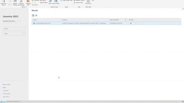 Know New User Interface | Autodesk Inventor 2023 смотреть онлайн
