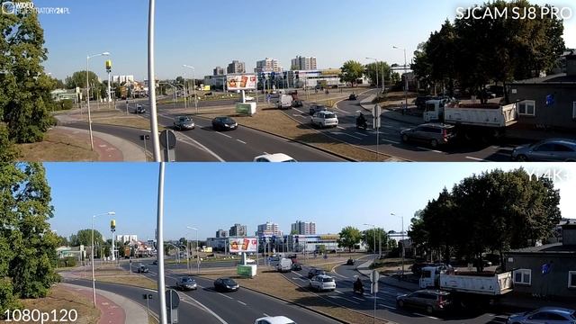 SJCAM SJ8 PRO Vs Yi 4K+ - Porównanie/comparison
