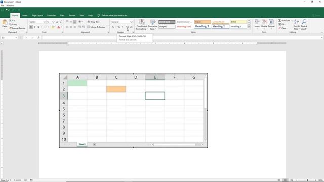 How to add an Excel spreadsheet in Word 2019 смотреть онлайн