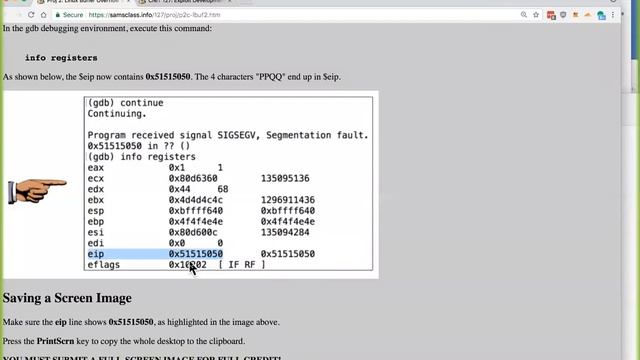 CNIT 127 Ch 2: Stack overflows on Linux (Part 2) смотреть онлайн
