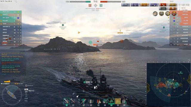 Henri IV 12 Achievements 317k Random Battle Hard Carry - World of Warships смотреть онлайн