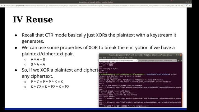 Advanced: Block Ciphers смотреть онлайн