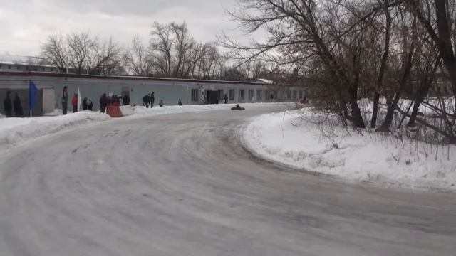 6 этап 12 заезд боец УСЦ Перово 01 02 2015 камера 2