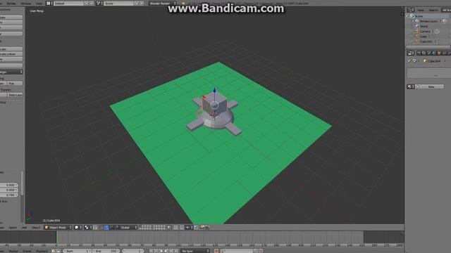 создаём 3D шагоход в blender (простым способом) #1 смотреть онлайн