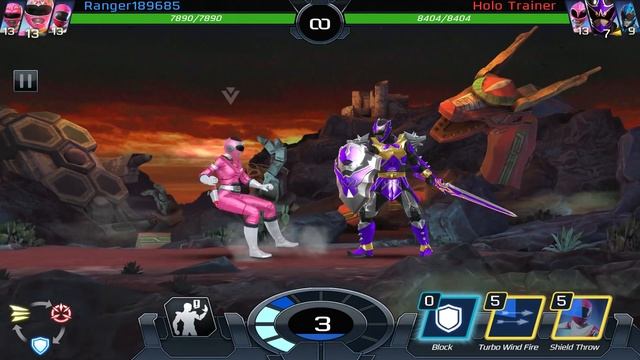 Cassie TURBO PINK RANGER - Power Rangers Legacy Wars смотреть онлайн