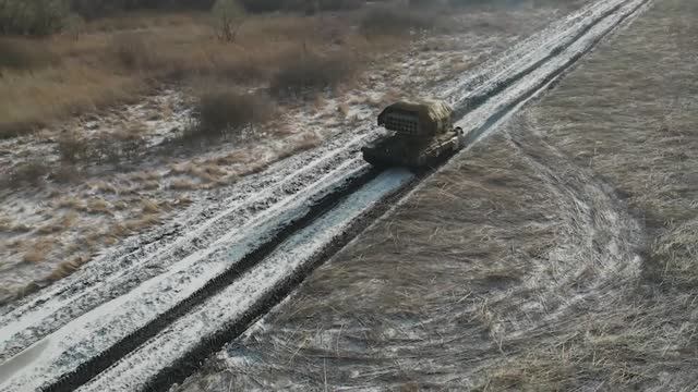 Боевое применение ТОС-1А «Солнцепёк» смотреть онлайн