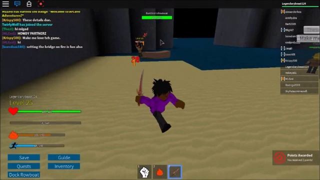 ROBLOX - Arcane Adventures - Ep. 9 "Legend vs. Sky! The Fire Wizard's first magic battle!" смотреть онлайн