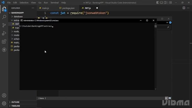 Full stack application | generating JWT token | express mongodb react смотреть онлайн