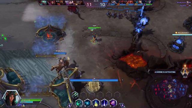 Heroes of the Storm | Tyrande | Infernal Shrines | Storm League | HotS Gameplay смотреть онлайн