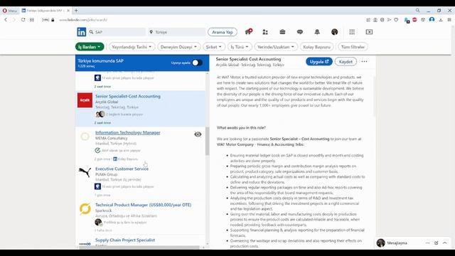 SAP üzerine Kariyer Ve Iş Bulmak - Yazılım, Dijital Dönüşüm - ERP Sistemleri