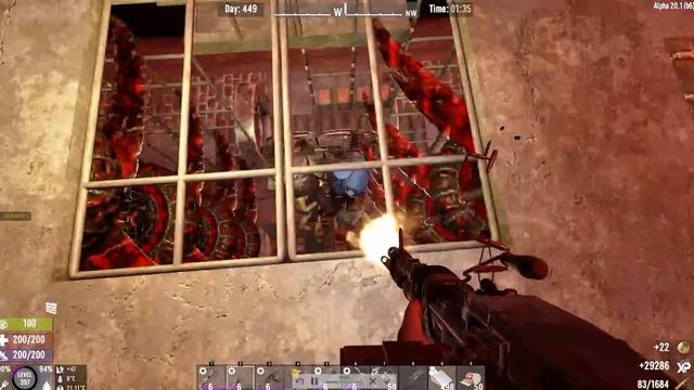 вертикальный подъём 7 Days to Die A20 Красная Ночь Видео 03 02 2022 смотреть онлайн