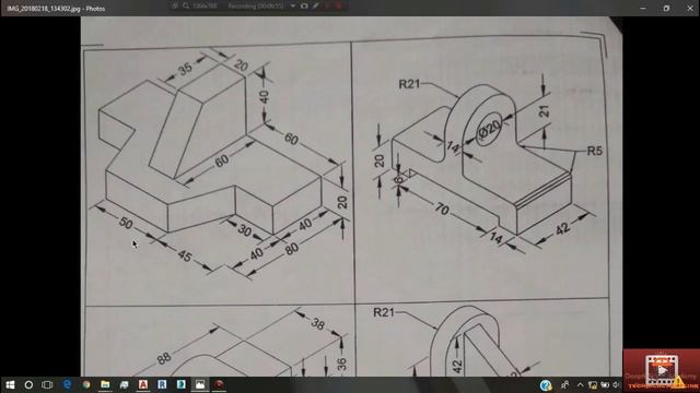 autocad part 40 isometric drawings in autocad смотреть онлайн