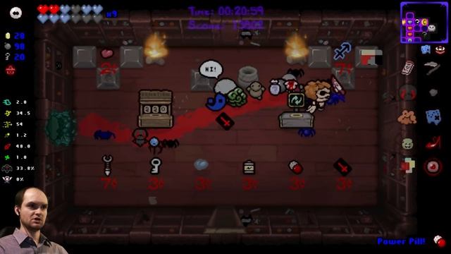 БОЖЕСТВЕННЫЙ HUSH ► The Binding of Isaac: Afterbirth |63| GodMode смотреть онлайн