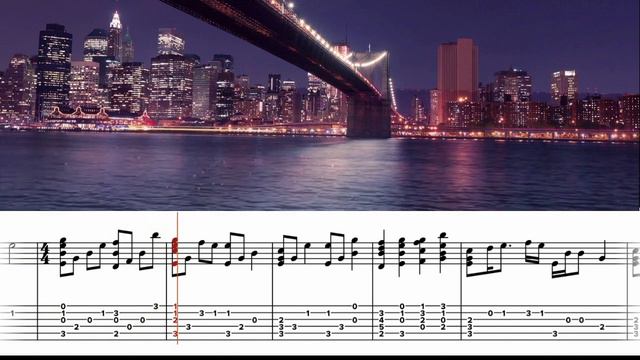 Can You Feel The Love Tonight for Solo Guitar by arr. O'Neill （Neo-Transcription - Level ★☆☆） смотреть онлайн
