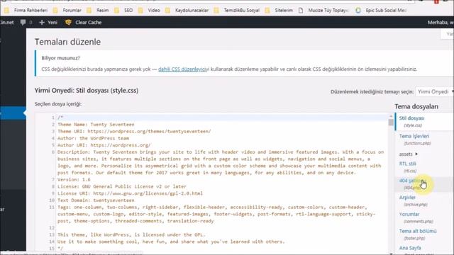 Wordpress 404 Hata Sayfalarını Anasayfaya Yönlendirme смотреть онлайн