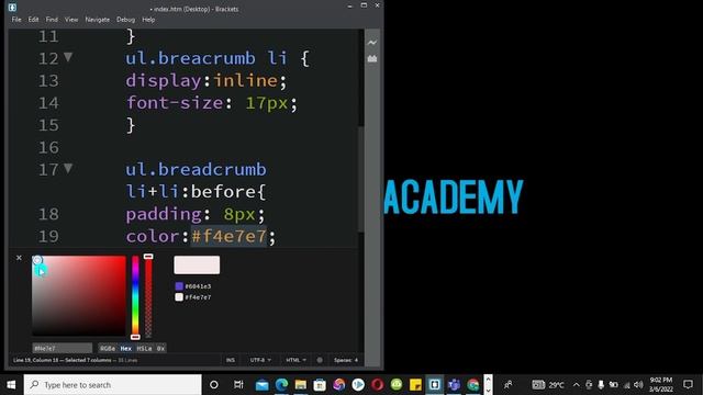 HOW TO CREATE A BREADCRUMB NAVIGATION || HTML || CSS ||JS смотреть онлайн
