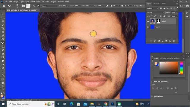 How to make Passport Size photo in photoshop | फोटोशॉप में पासपोर्ट साइज फोटो कैसे बनाएं ? смотреть онлайн