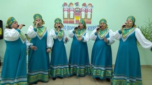 Ансамбль "Сударушка" рус. нар. песня "Напекла кума блинов"