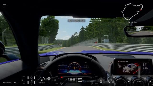 Gran Turismo 7 PS4 - Mercedes-AMG GT Black Edition: 6:41.056 Nordschleife (ft. some fails) смотреть онлайн