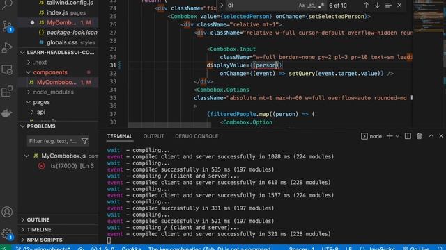 How to create Combobox (Autocomplete) with headless UI (with Nextjs / React Recoil ) смотреть онлайн