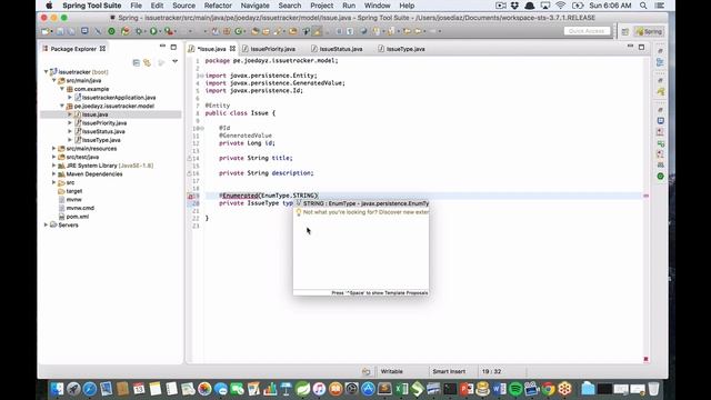 Creating Business Domain for Issue Tracker смотреть онлайн
