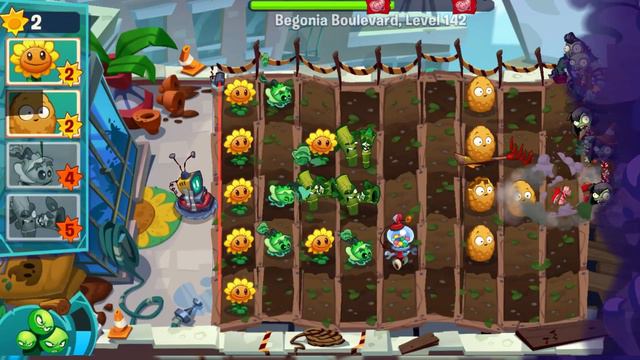 HOW TO PASS LEVEL 142 IN PLANTS VS ZOMBIES 3 |  WELCOME TO ZOMBURBIA LEVEL 142