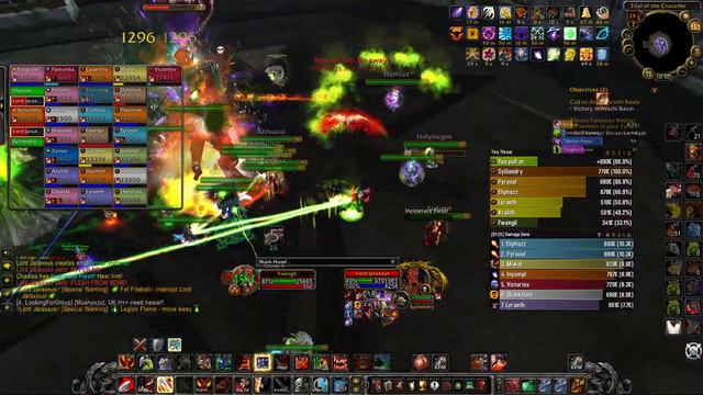 WoW WotLK Classic fury warrior pve Trial of the Crusader 25-man Lord Jaraxxus kill смотреть онлайн