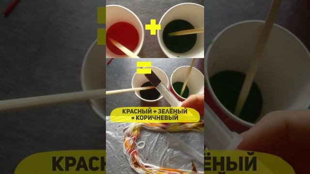 Как красить пряжу красками для яиц смотреть онлайн