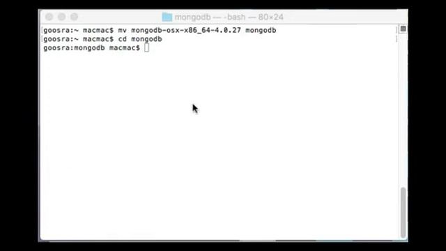 Install and Run MongoDB by Downloading it Manually смотреть онлайн