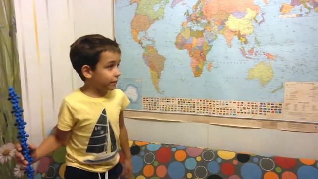 2017 09 19. Ян (6 лет) делает свой видеоблог по географии. смотреть онлайн
