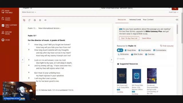 A Flawed Man's Take On The Bible (223) Psalm (13-14) смотреть онлайн