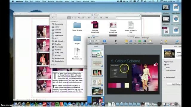InDesign: Creating a Trend Spread | Design eLearning смотреть онлайн