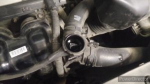 замена антифриза на киа Рио 3. промывка водой.