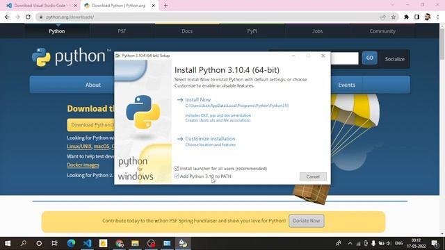 vscode installation with python and jupyter notebook смотреть онлайн