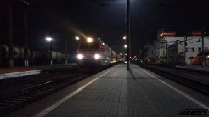 РЖД ЭП1М-696 с поездом №678 Новороссийск - Владикавказ
