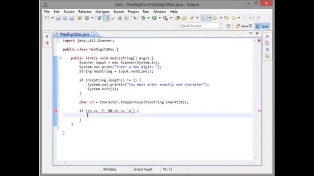 CSC-111 - Chapter 4 - Hex 2 Decimal смотреть онлайн