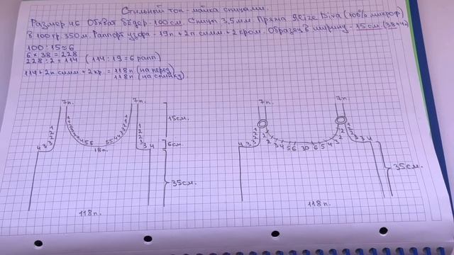 ЗОЛОТАЯ НОВИНКА 2023 года . Стильная майка спицами. МК.1 Часть смотреть онлайн
