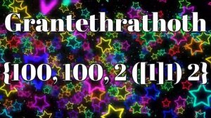 Numbers 0 to Absolute Infinity !!! (my version)