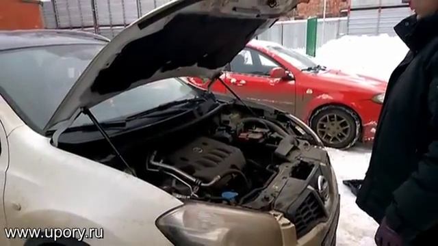 Упоры (амортизаторы) капота для NISSAN Qashqai (Ниссан Кашкай) c 2007 по 2013 г.в. смотреть онлайн