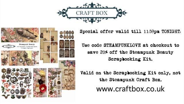 Steampunk Beauty Collection Scrapbooking And Cardmaking Show