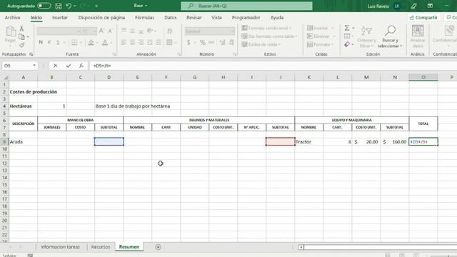 Gestión de cultivos con MS Excel y MS Project - MS Excel Parte1 смотреть онлайн