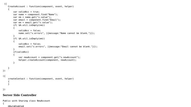 Unable to get property 'push' of undefined or null reference - Lightning component error смотреть онлайн