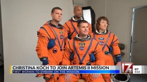 NC State’s Christina Koch Talks about Artemis II mission