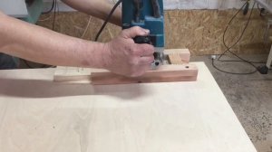 Самодельный  шаблон для ручного фрезера.