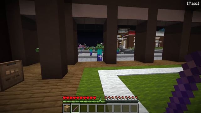 Sobreviviendo a 7,579,184 ZOMBIES en Minecraft! смотреть онлайн